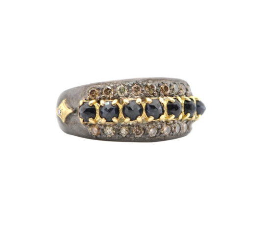 Rose Cut Band Ring