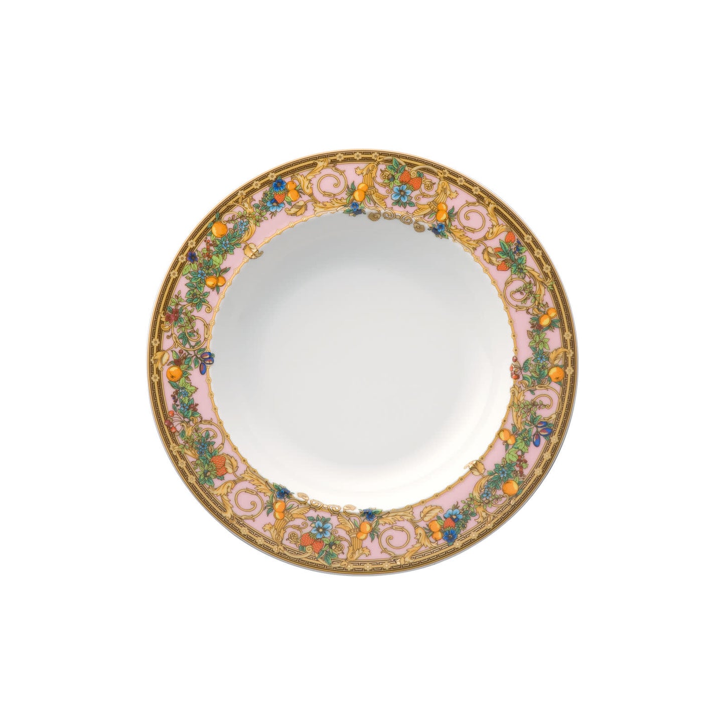 Versace Butterfly Garden Rim Soup Plate | 8.5in