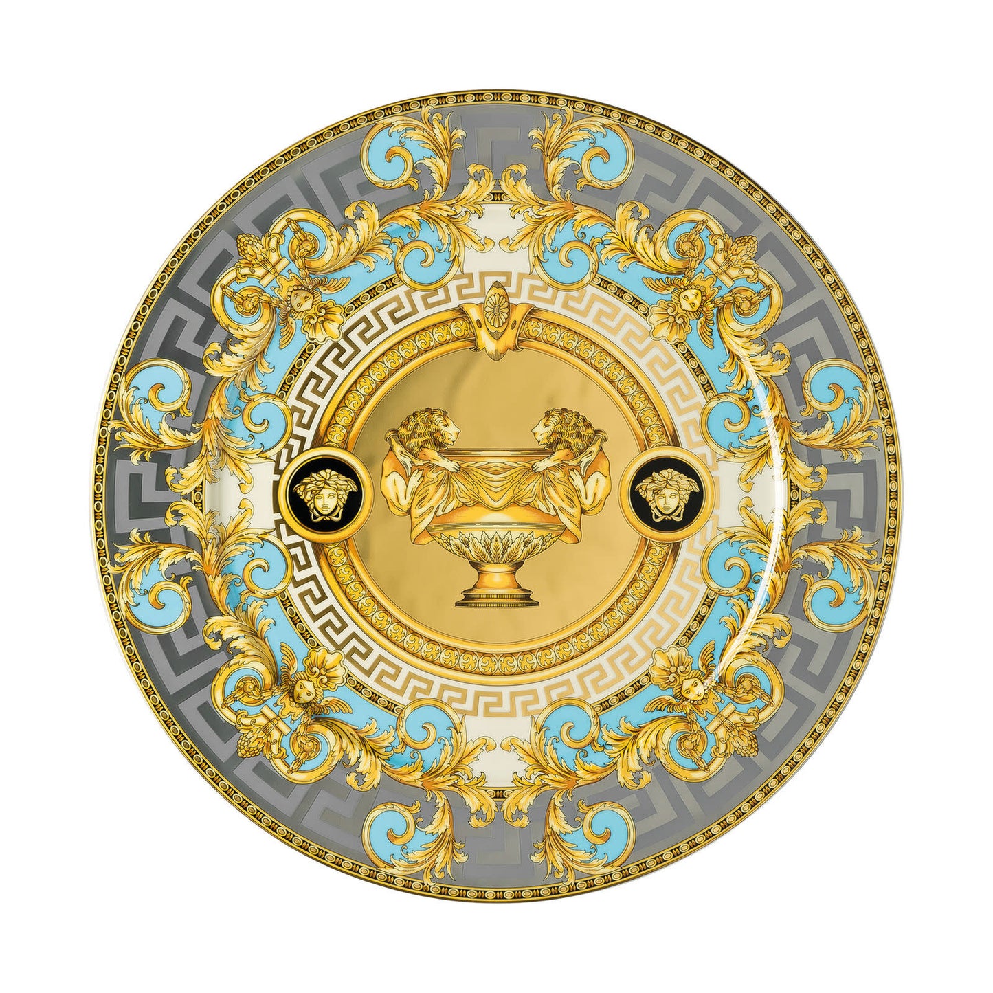 Versace Prestige Gala Bleu Service Plate | 11.75in