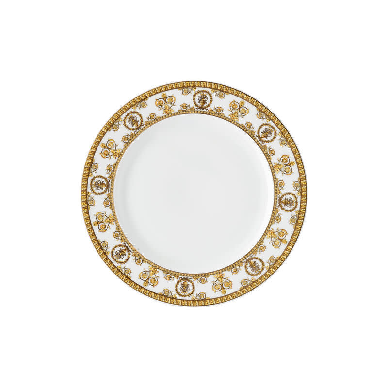 Versace I Love Baroque Bianco Salad Plate | 8.5in