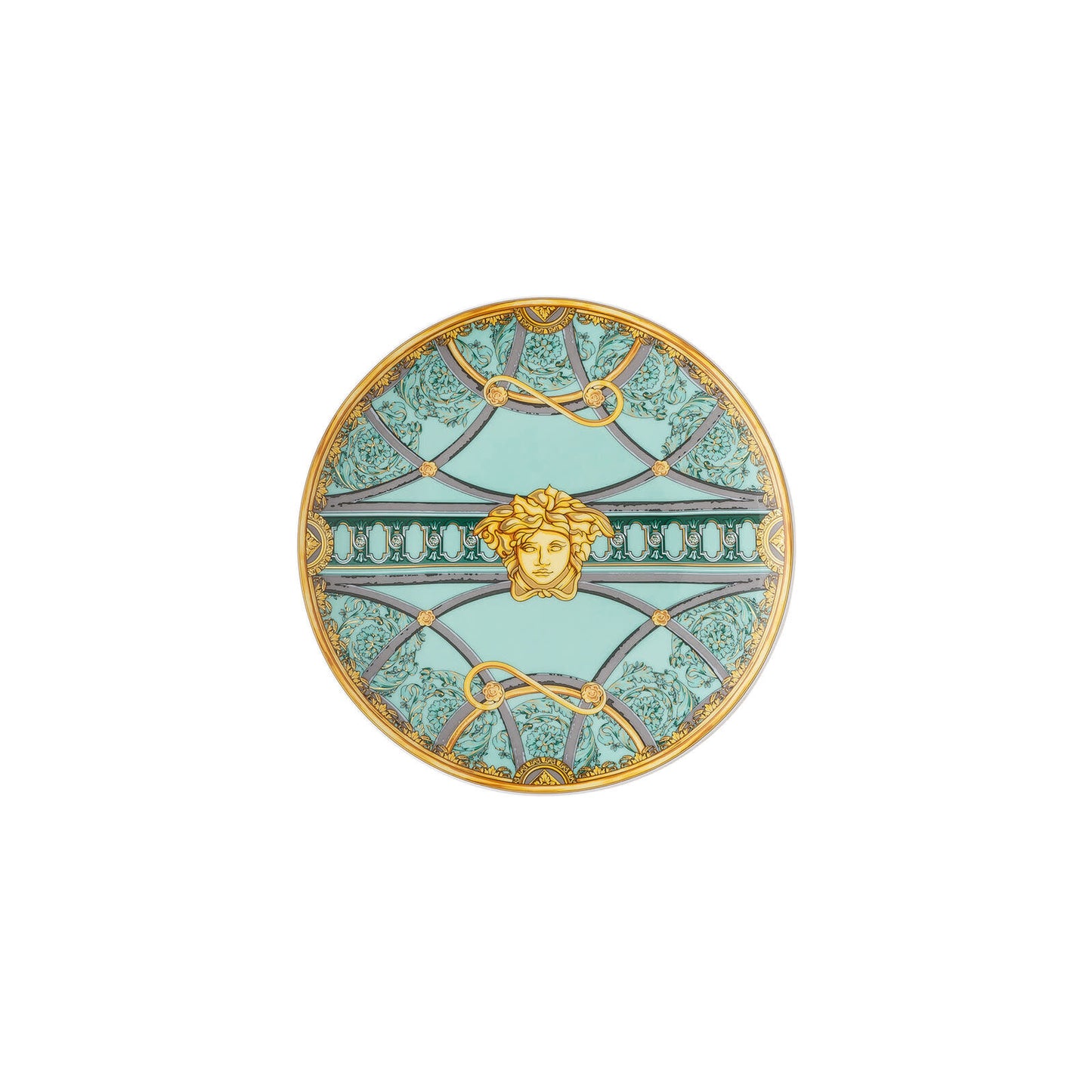 Versace Scala Palazzo Verde Bread + Butter Plate | 6.6in
