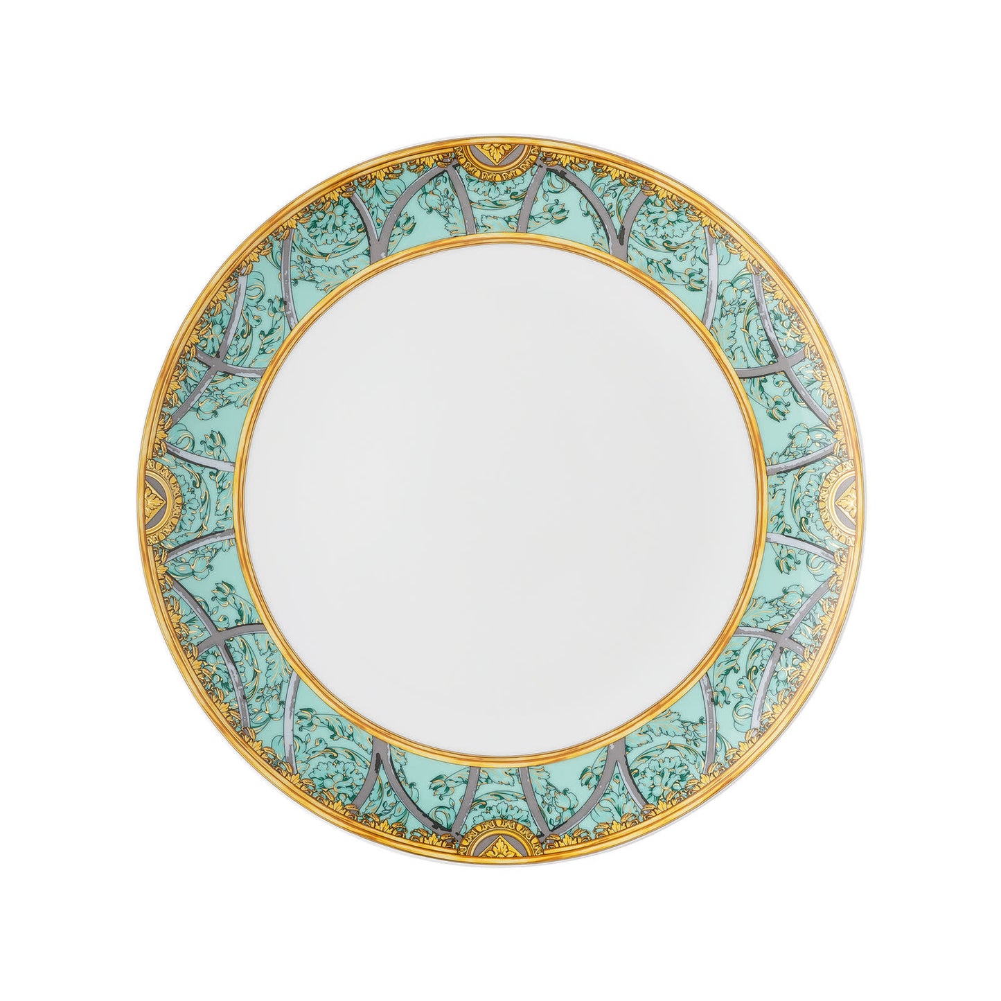 Versace Scala Palazzo Verde Dinner Plate | 11in
