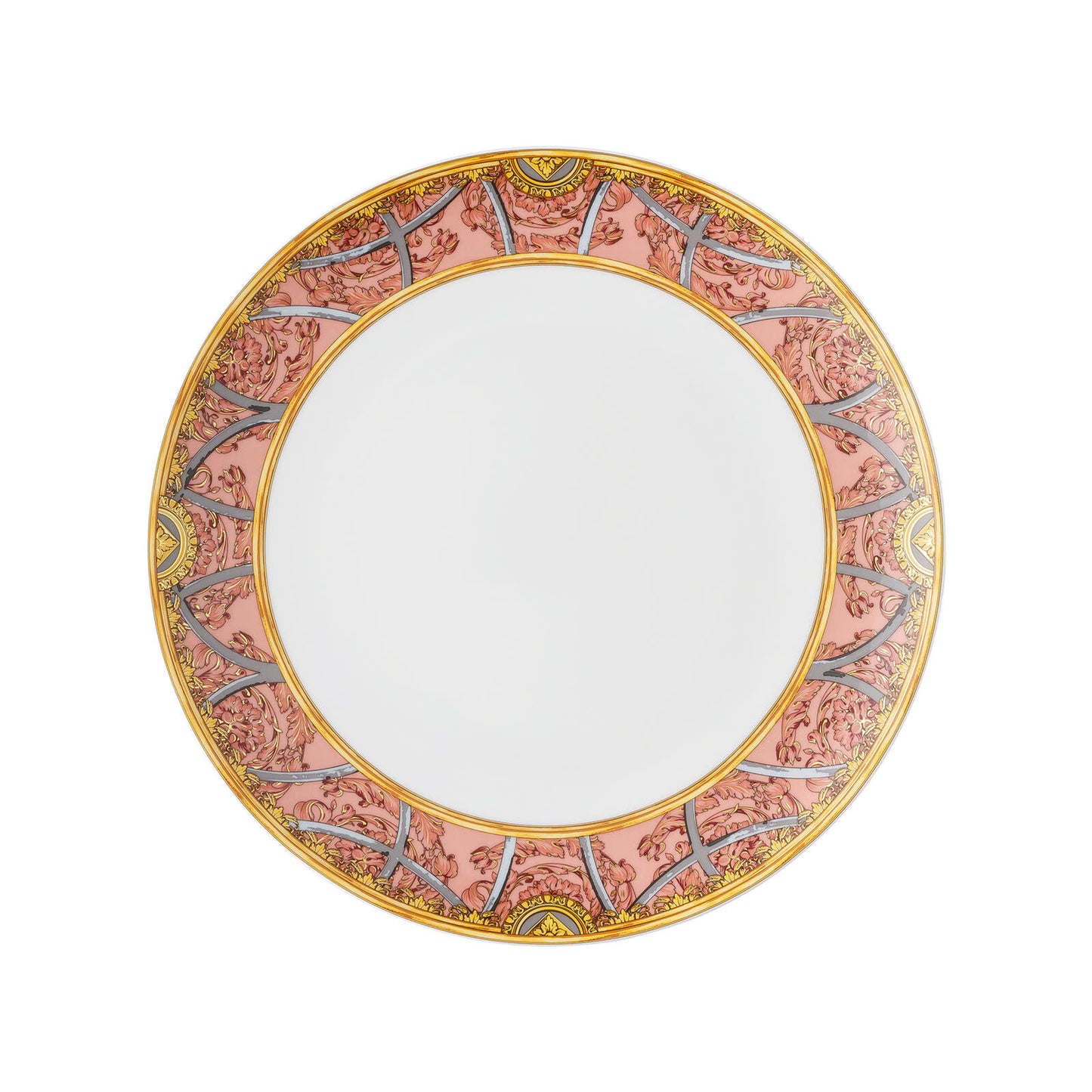 Versace Scala Palazzo Rosa Dinner Plate | 11in