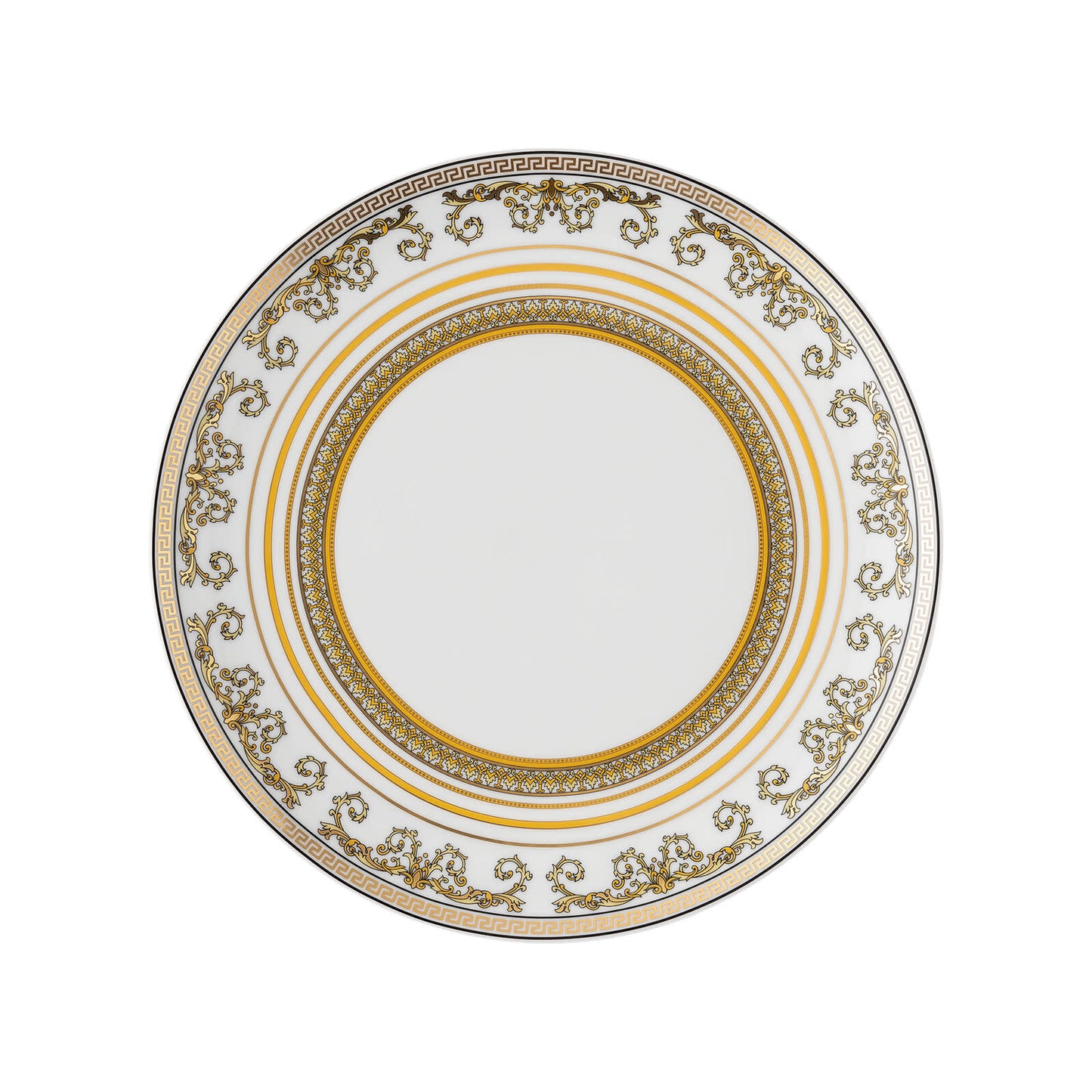 Versace Virtus Gala White Dinner Plate | 11in