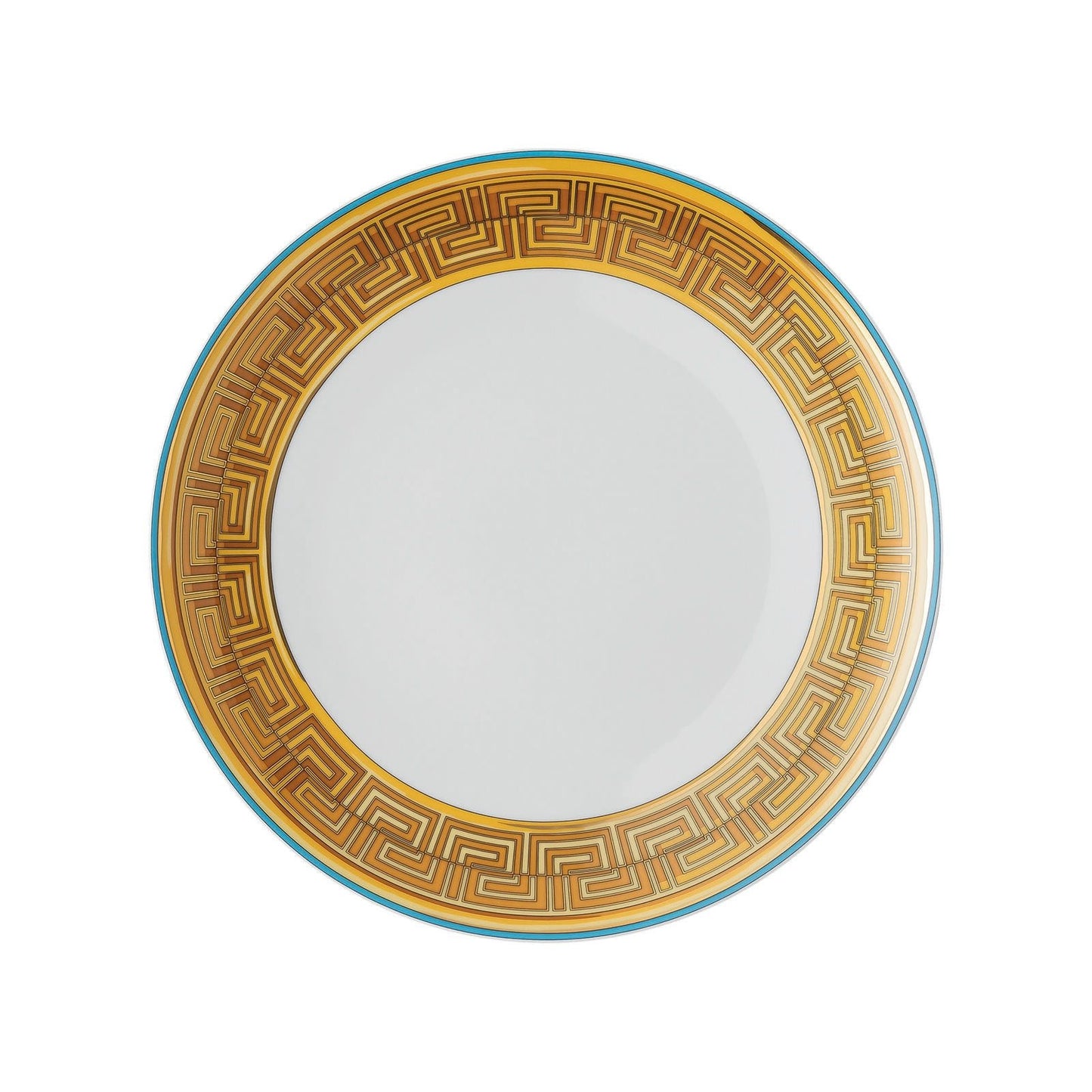Versace Medusa Amplified Blue Coin Dinner Plate | 11in