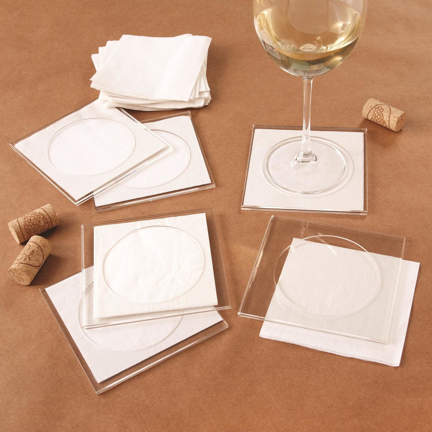 High & Dry Napkin Coasters S/6