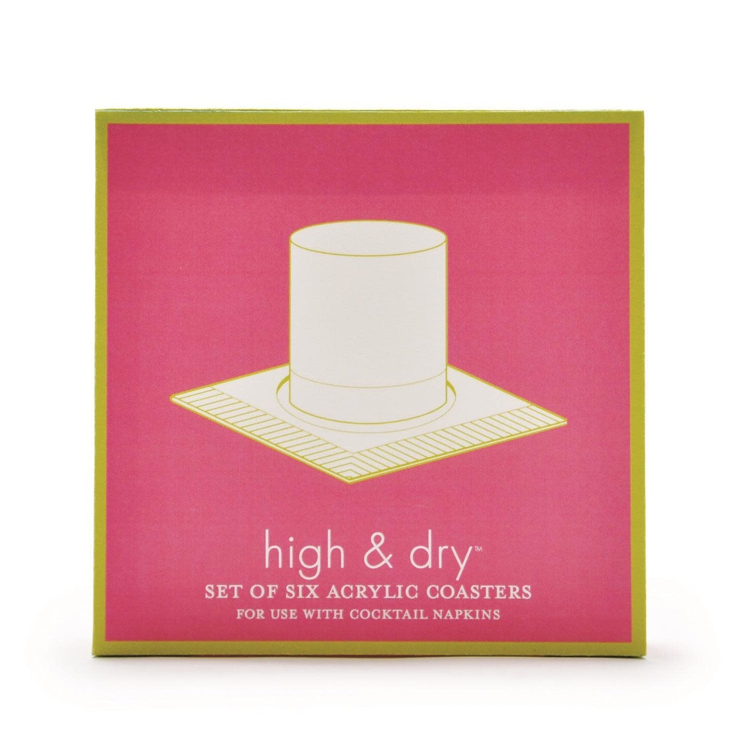 High & Dry Napkin Coasters S/6