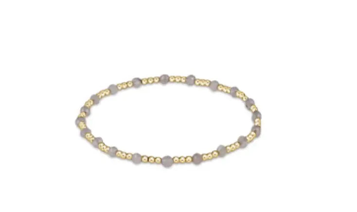 eNewton Extends Gemstone Sincerity 3mm Bead Bracelet | Labradorite