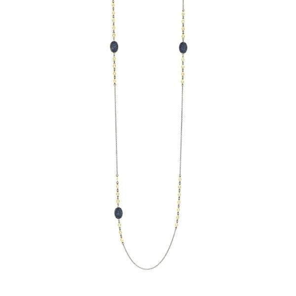 Midnight 36" Station Necklace