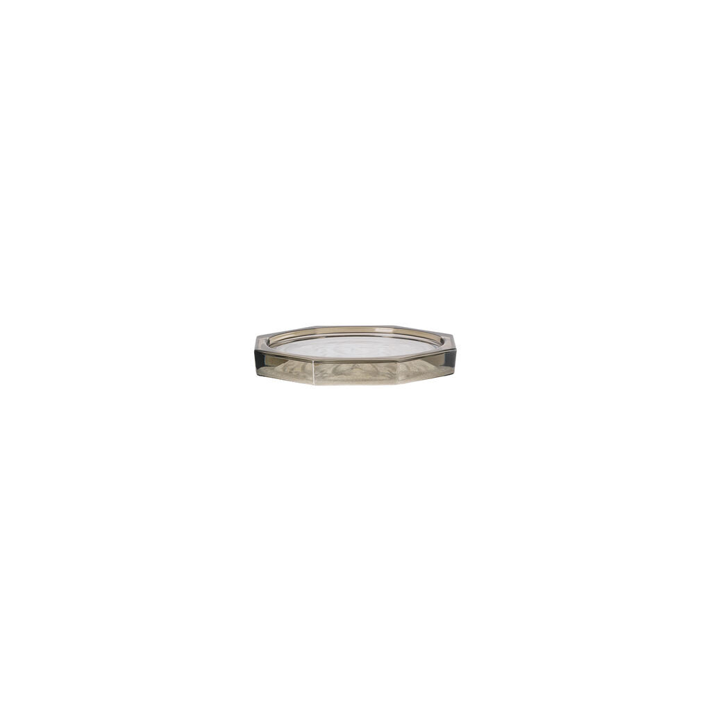 Versace Medusa Lumiere Crystal Coaster | 4in Haze