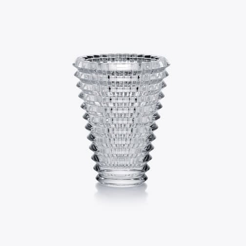 Baccarat Eye Small Round Clear Vase