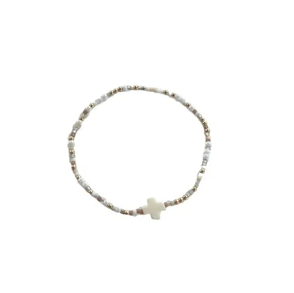 eGirl Hope Unwritten Signature Cross Bracelet | Say It Ain't Snow