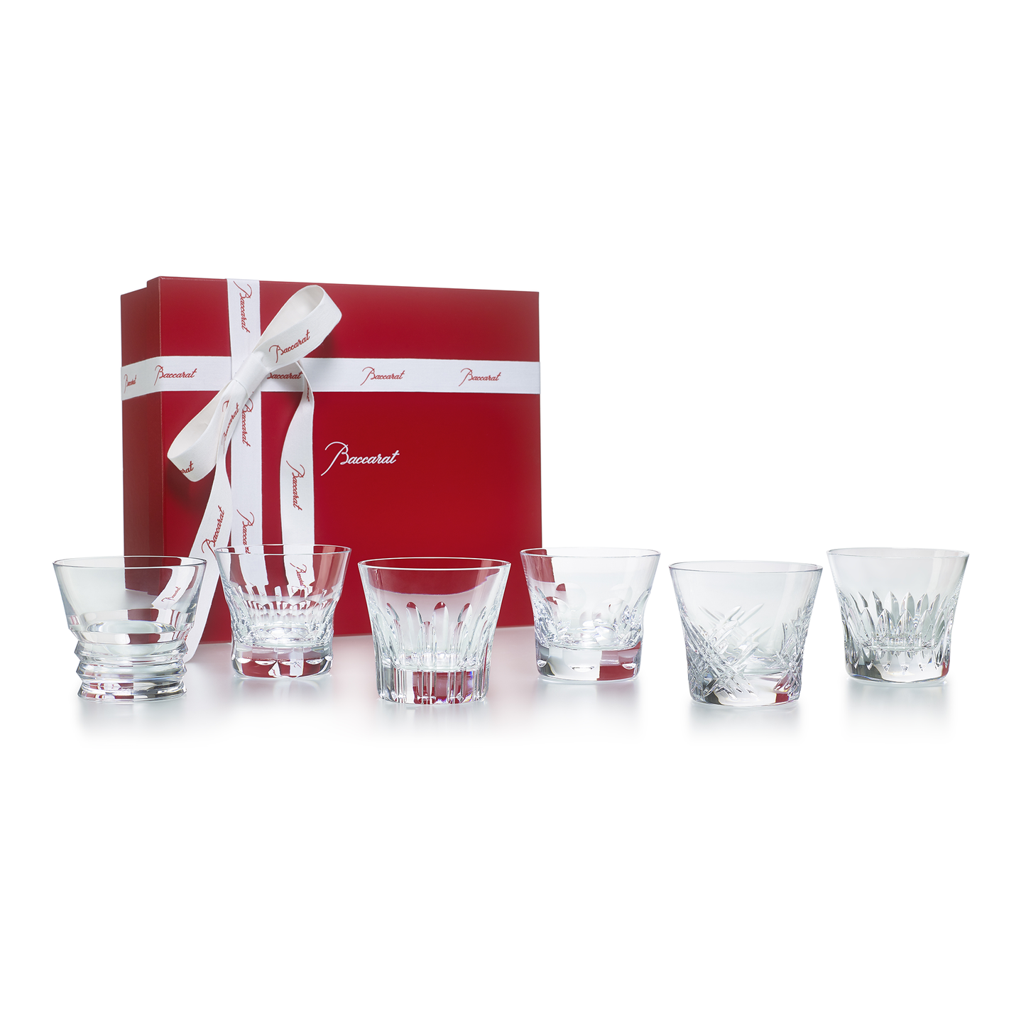 Baccarat Crystal Everyday Classic Tumbler Glass Set of 6 | 3.35in + 6.76oz