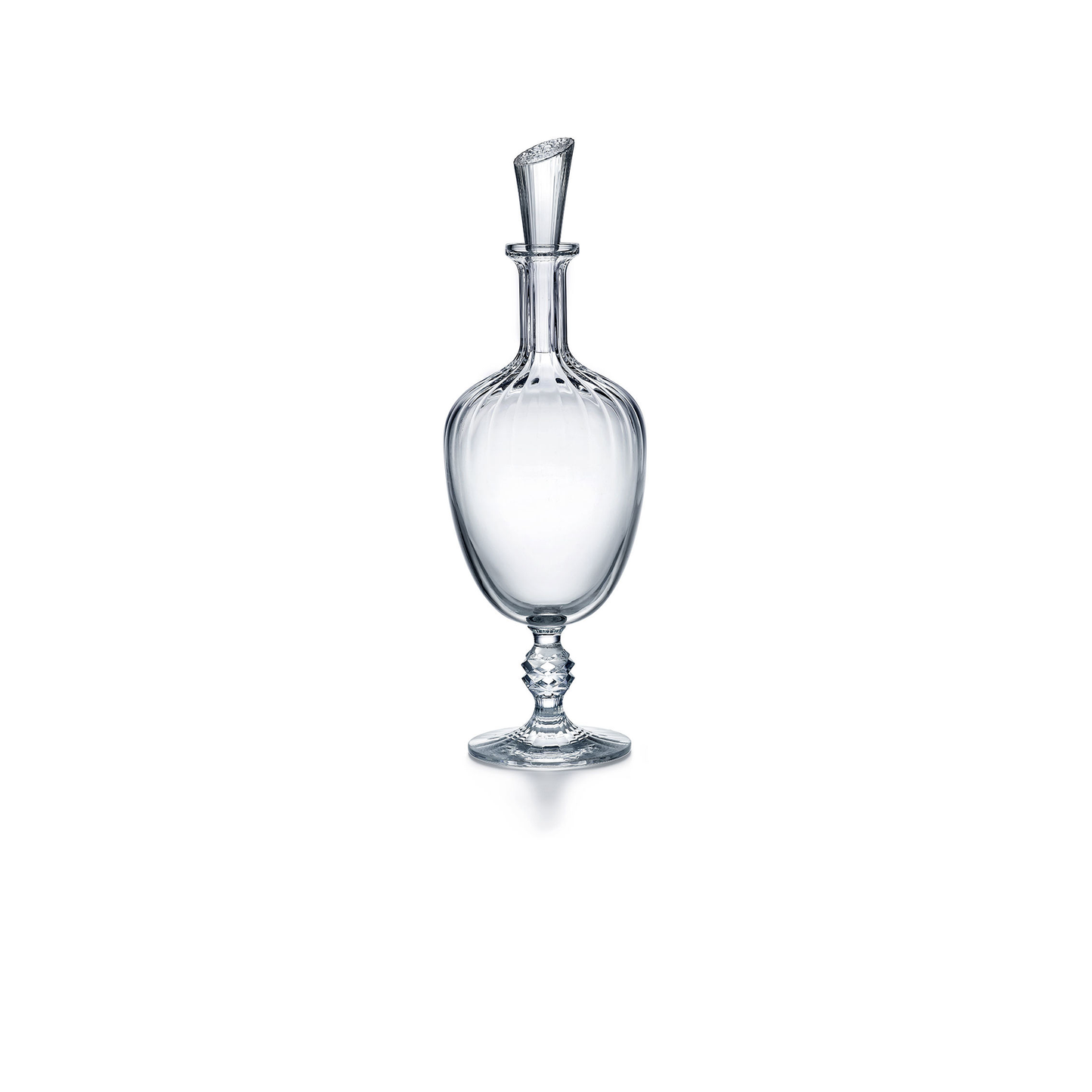 Baccarat Crystal Jean Charles Boiseet Passion Liquor Spirit Wine Whiskey Bottle Decanter + Stopper | 14.65in + 25.36oz