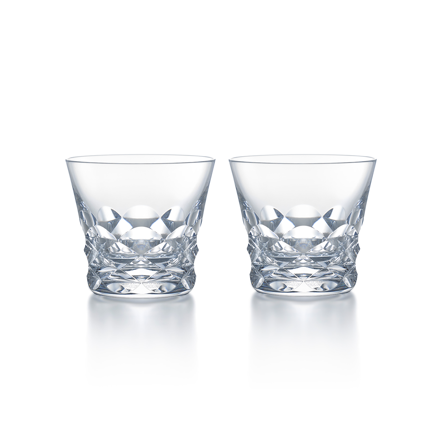 Baccarat Crystal Everyday Swing Tumbler Glass Set of 2 | 3.35in + 8.45oz