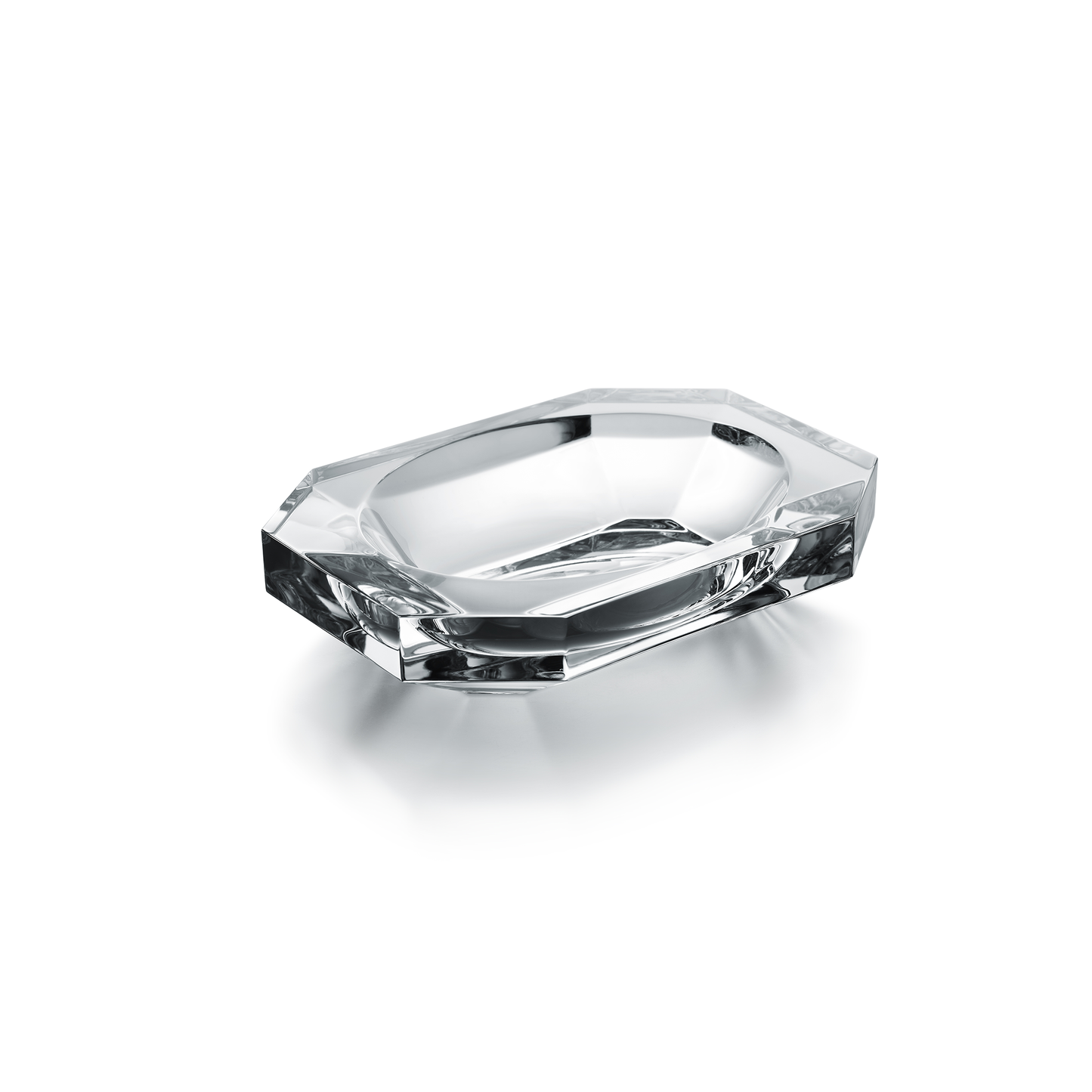 Baccarat Crystal Octogone Catchall Tray | 7.09x5.12in