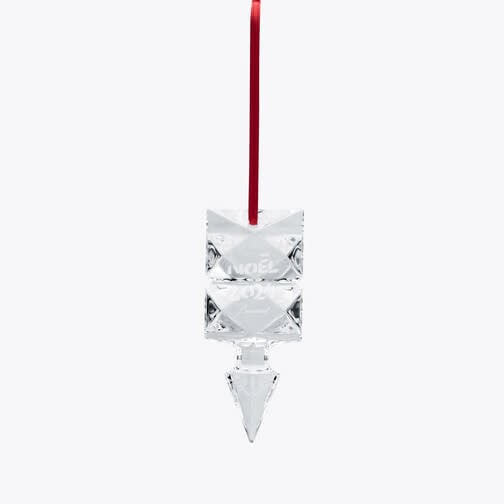 Baccarat Louxor Annual Ornament | Clear 2024