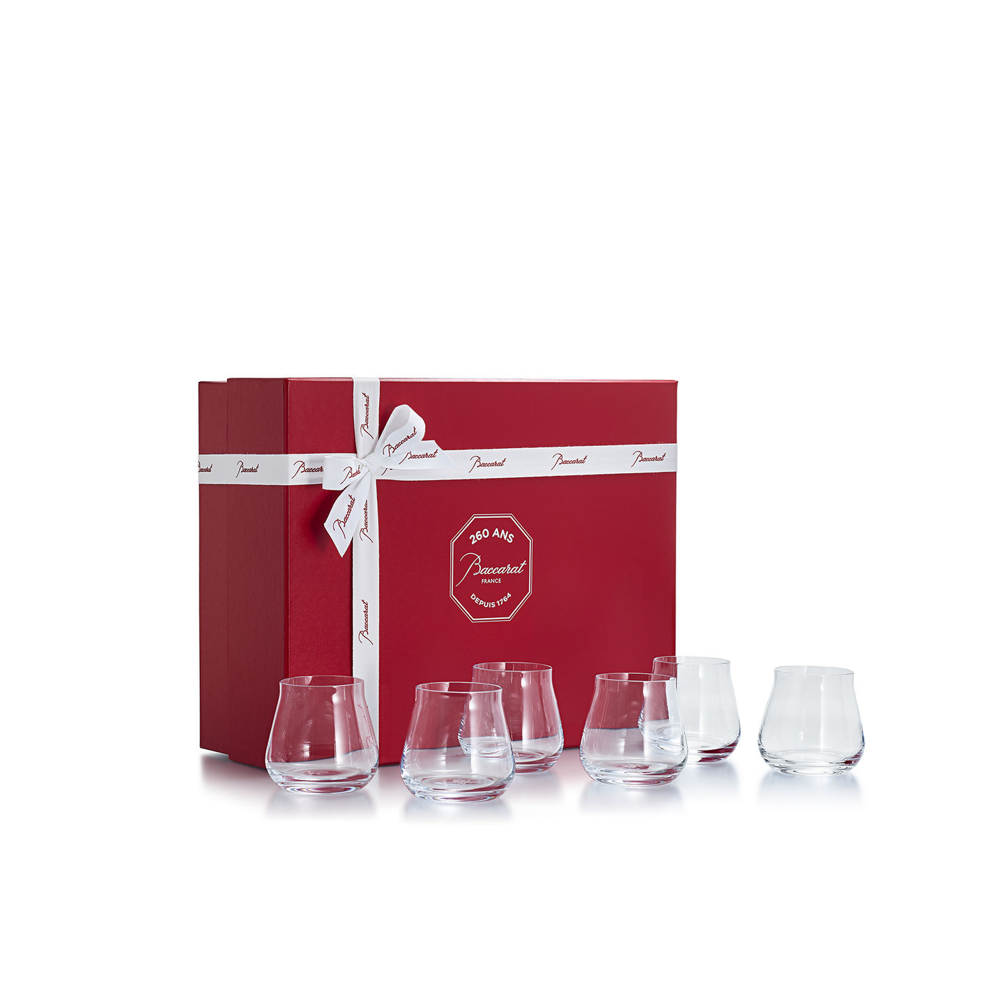 Baccarat Crystal Château Double Old Fashioned Tumbler Glass Set of 6 | 12.8oz