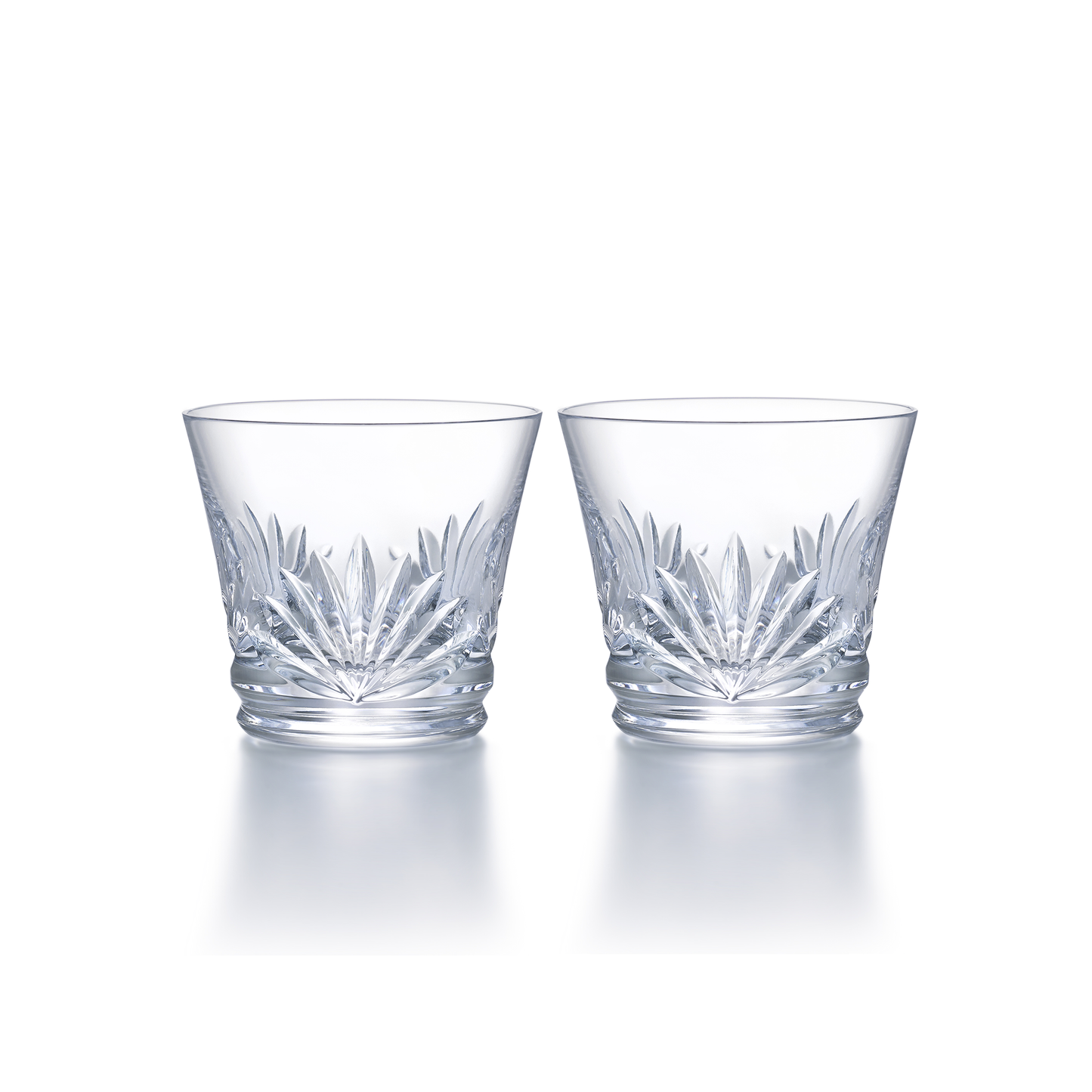 Baccarat Crystal Everyday Lutetia Tumbler Glass No. 3 | Set of 2