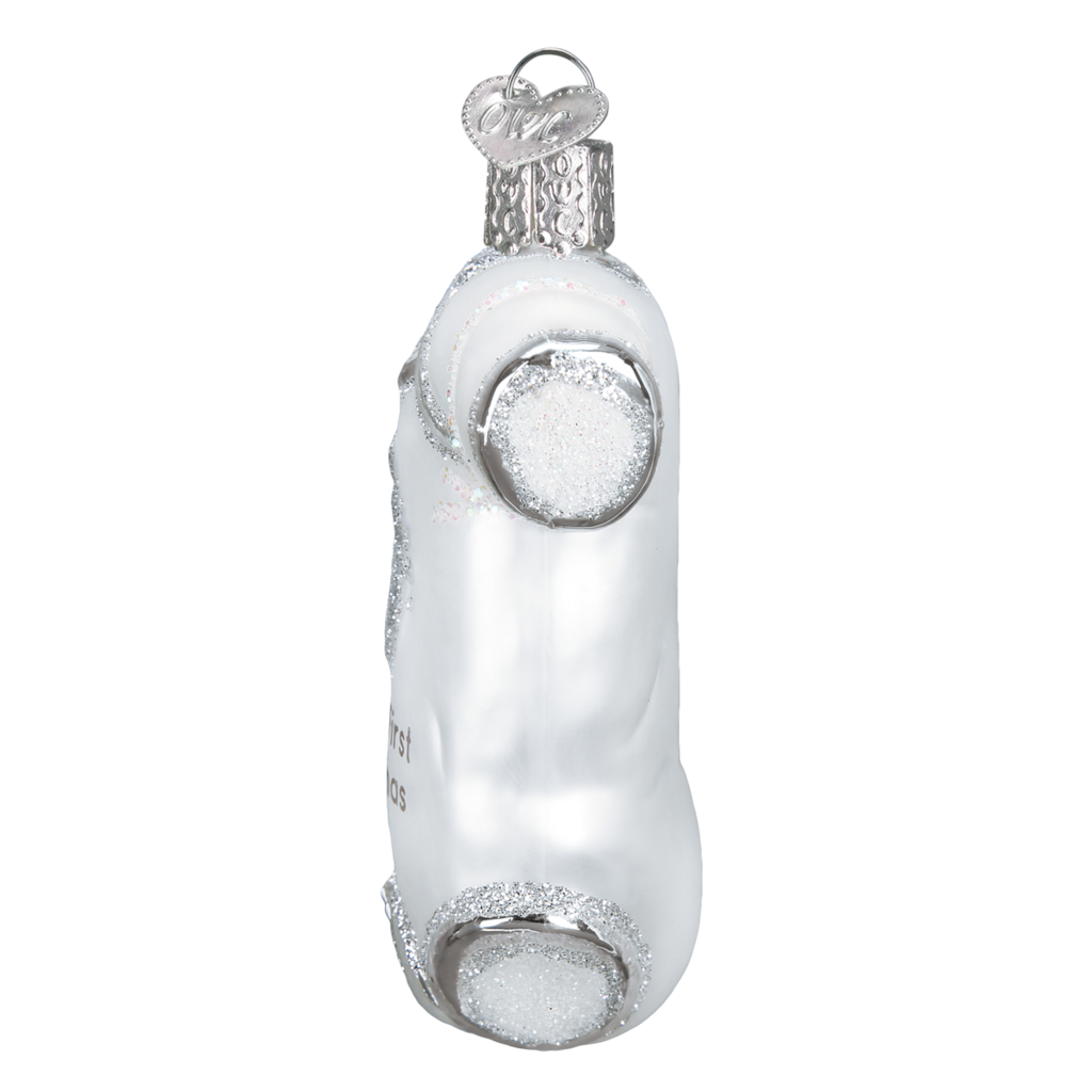 White Baby Onesie Ornament