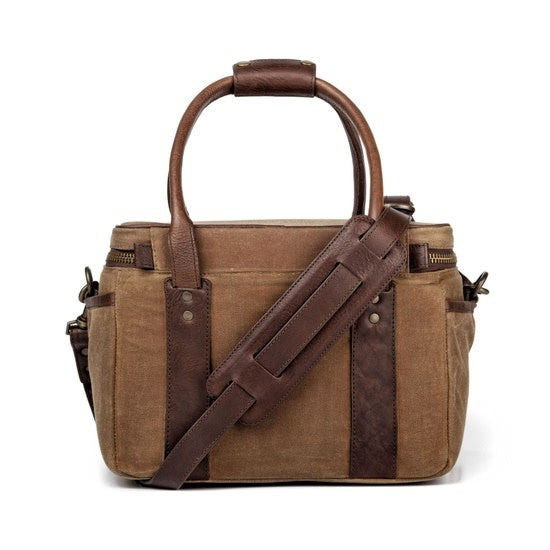 Waxed Canvas Scout Cooler in Smoke