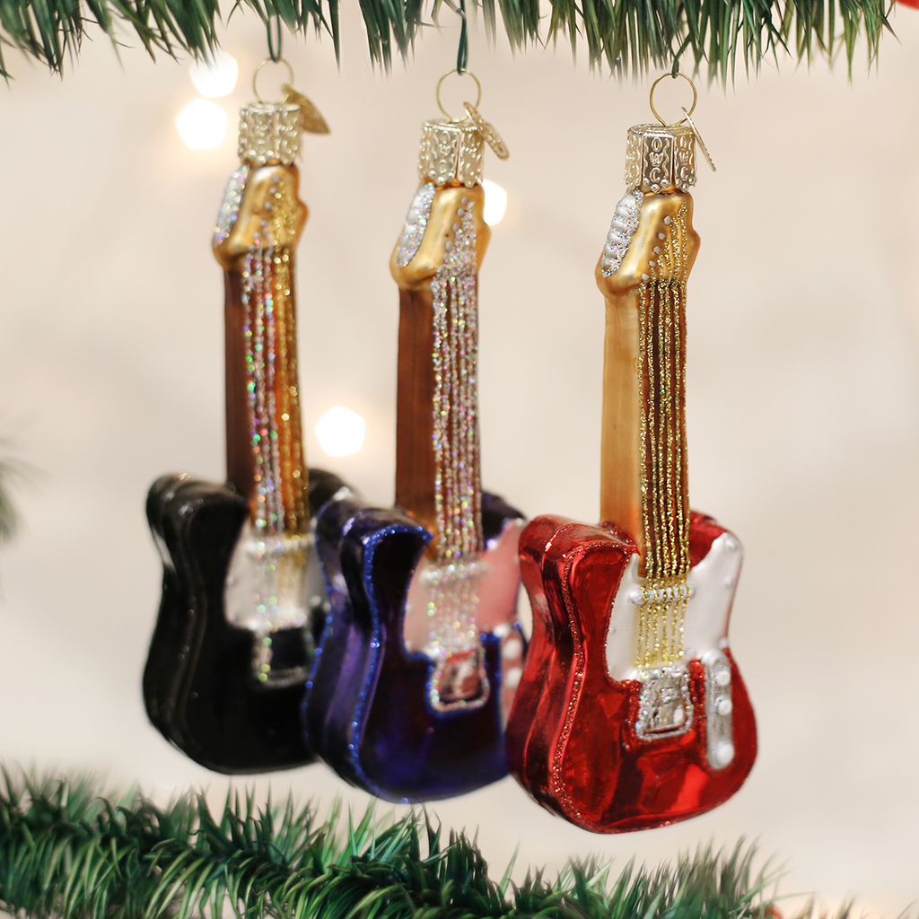Electric Guitar Assorted Ornament