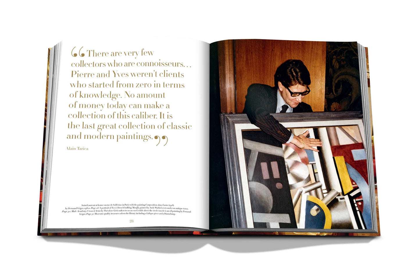 YSL at Home Coffee Table Book