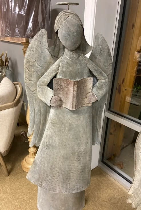Galvanized Angel 56.5"