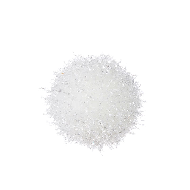 Snow Ball Ornament 5"