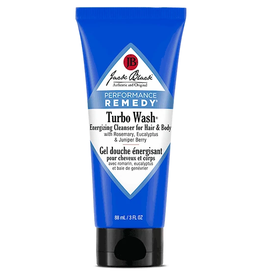 Jack Black Turbo Wash Energizing Hair + Body Cleanser | 3oz