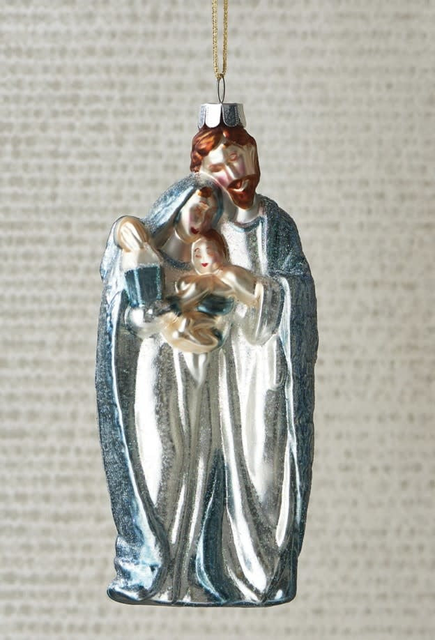 Holy Family Ornament 5.5"
