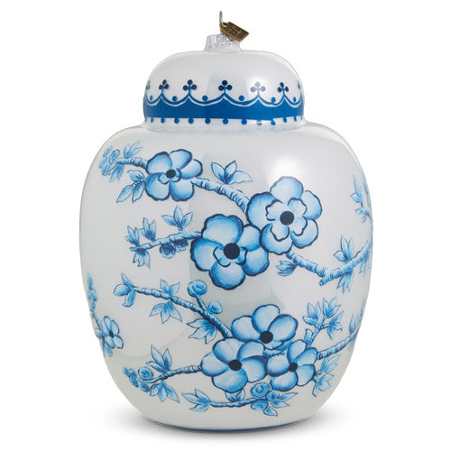 Ginger Jar Christmas Ornament | 8in