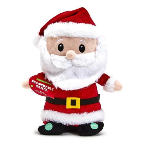 Santa Greetings Recordable Plush