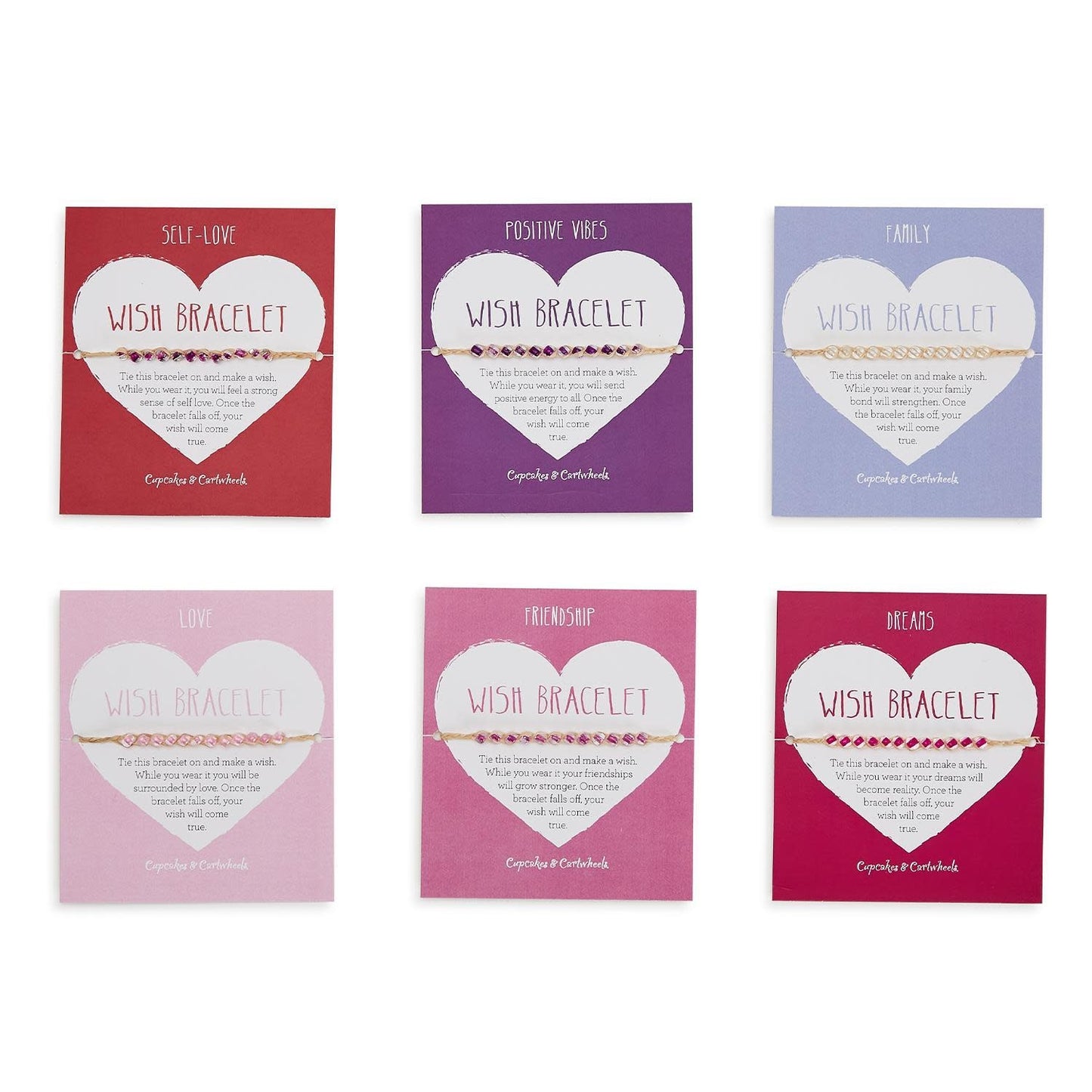 Adjustable "Wish From The Heart" Bracelet