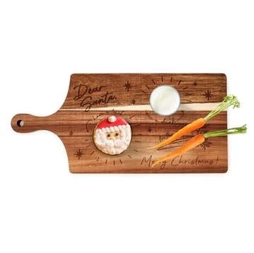 Santa Snacks Charcuterie Board