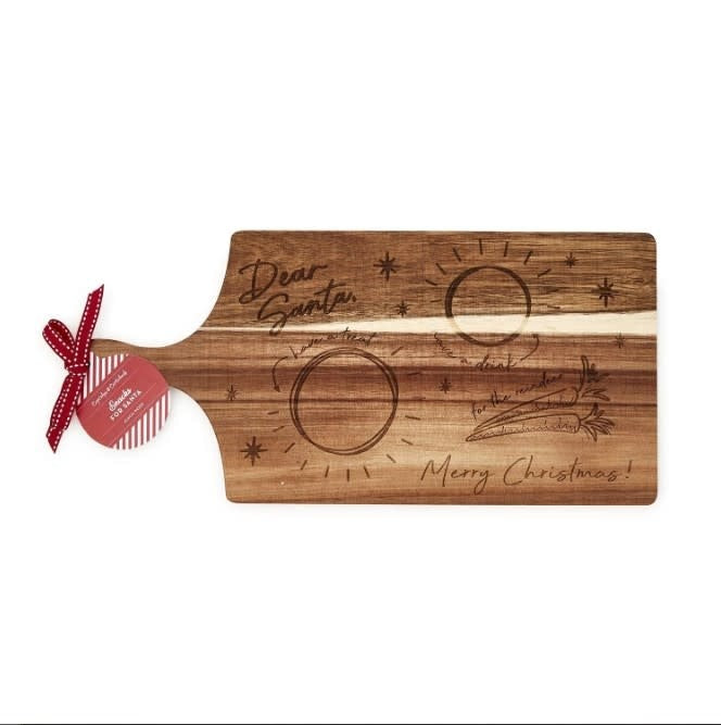 Santa Snacks Charcuterie Board