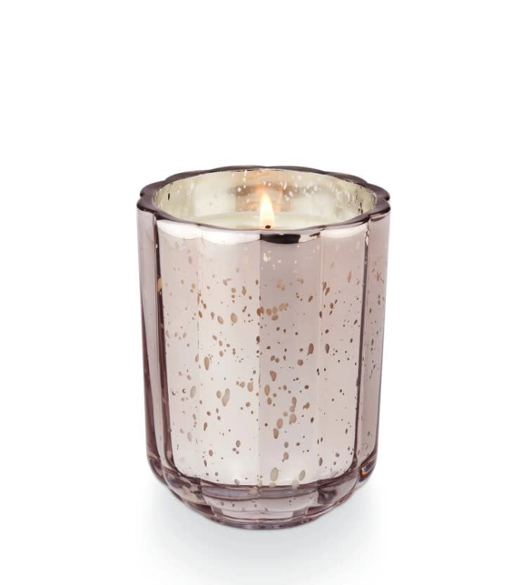 Coconut Milk Mango Flourish Glass Candle