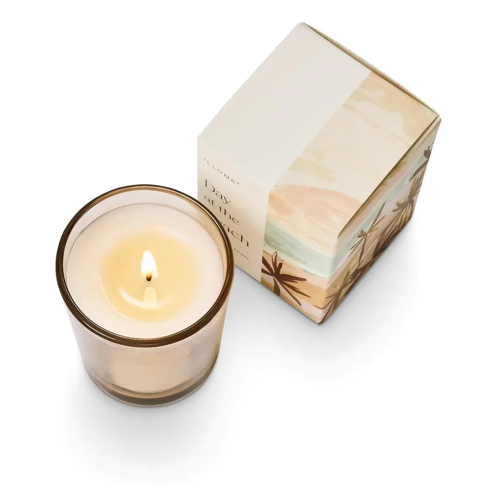 Votive Glass Candle Gift Box | Day at the Beach 2.3oz