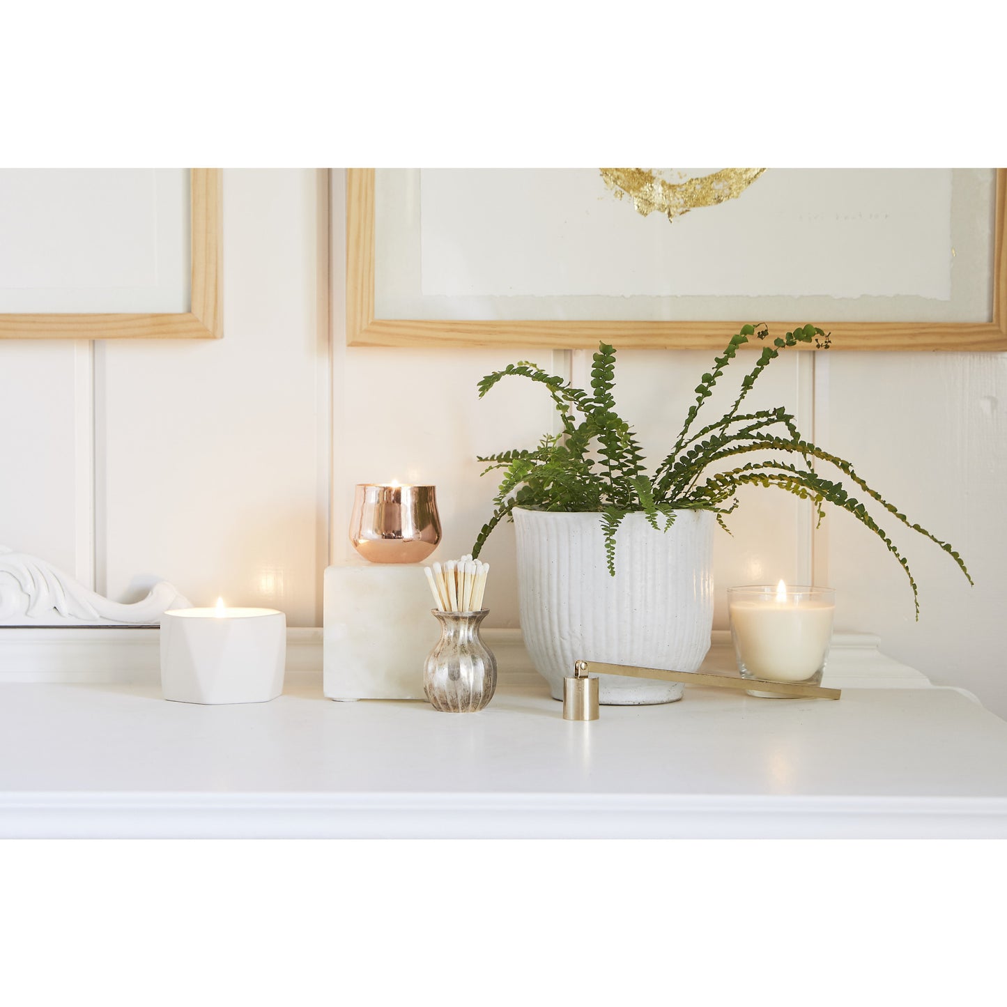 Gold Candle Snuffer