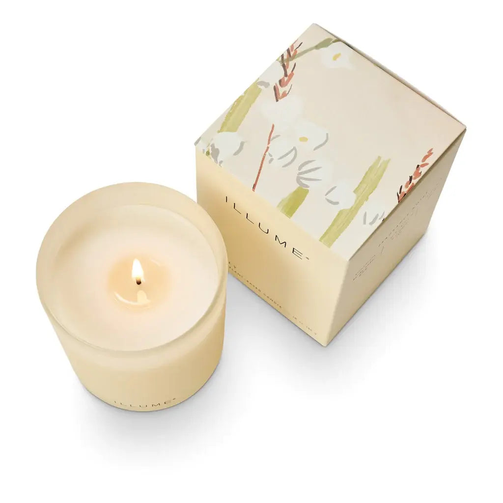 Refillable Glass Candle Gift Box | Isla Lily 10oz