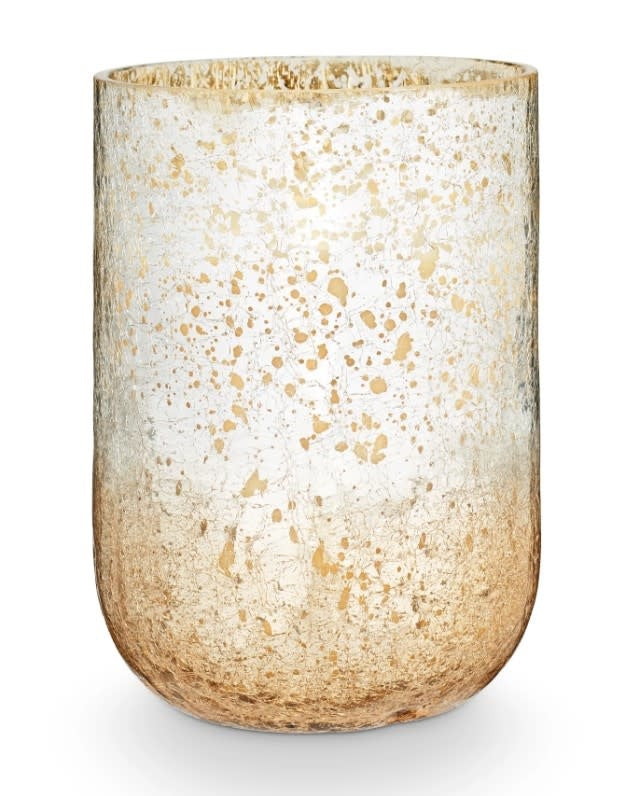 Balsam + Cedar Crackle Glass Candle | 40oz