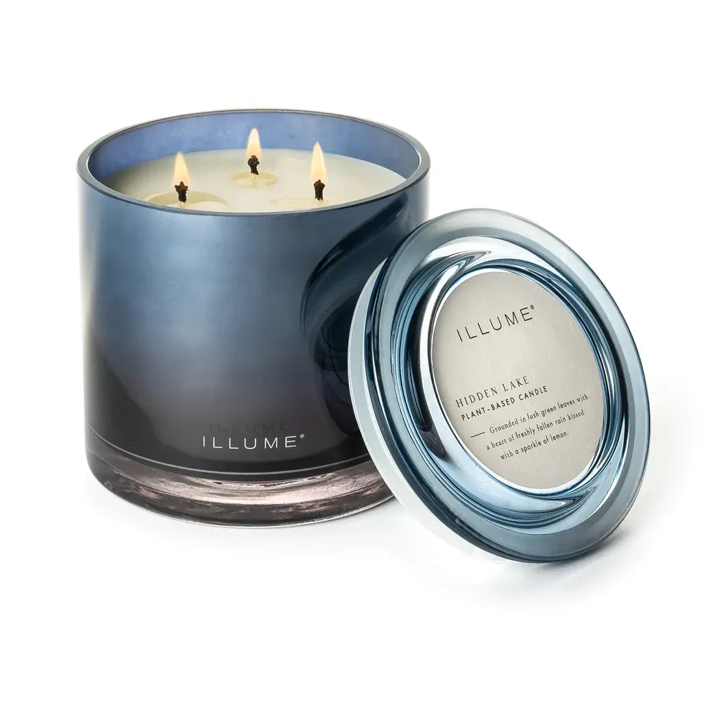 Statement Glass Candle | Hidden Lake 20.8oz