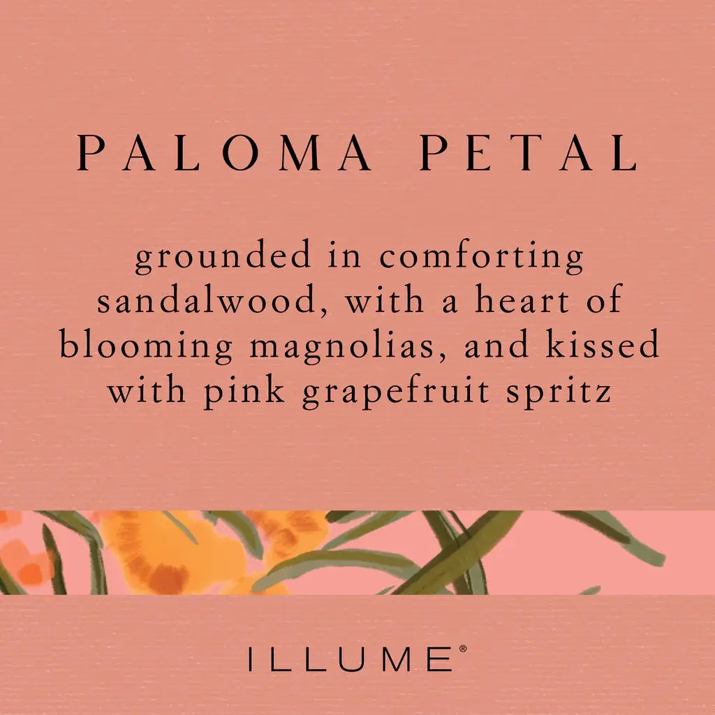 Statement Glass Candle | Paloma Petal 20.8oz