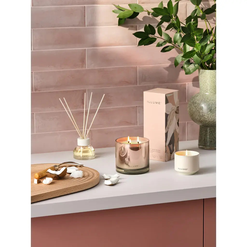 Statement Glass Candle | Coconut Milk Mango 20.8oz