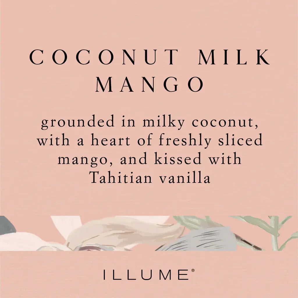 Statement Glass Candle | Coconut Milk Mango 20.8oz