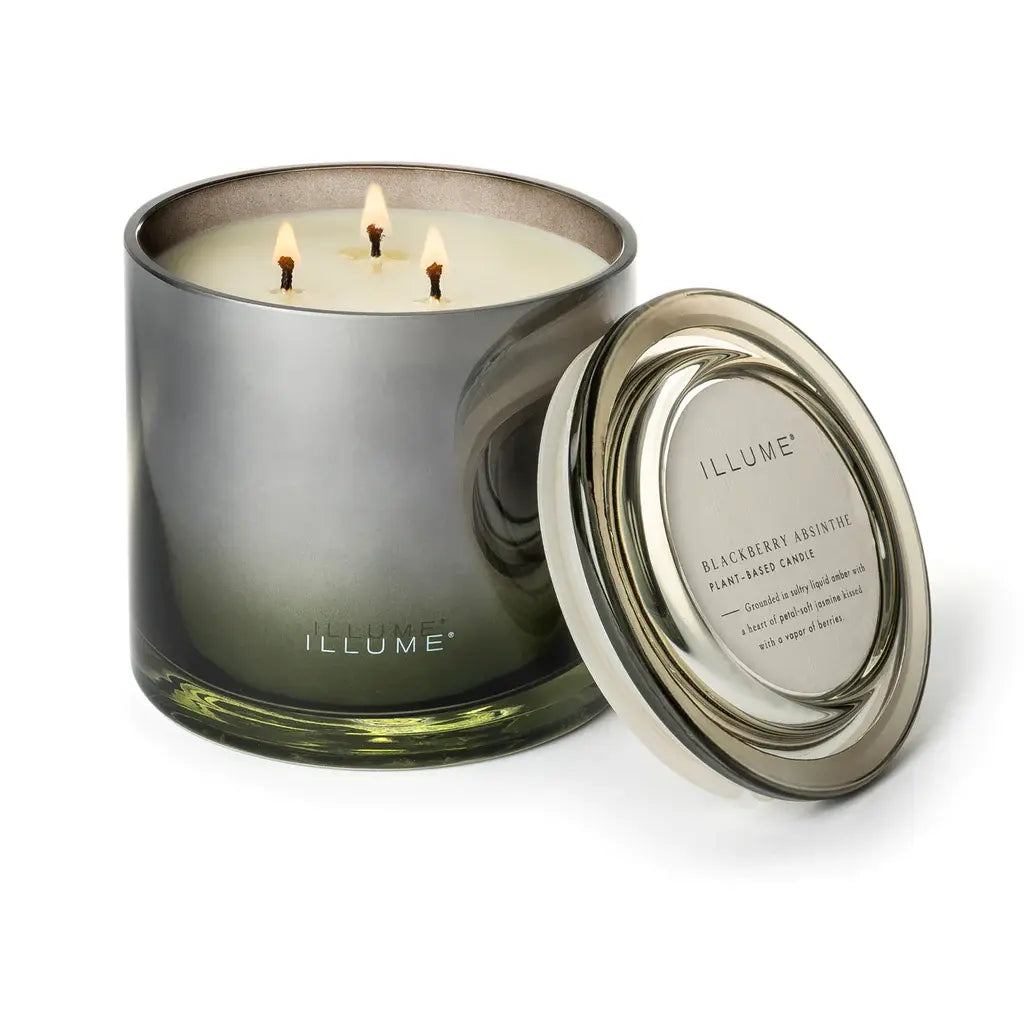 Statement Glass Candle | Blackberry Absinthe 20.8oz