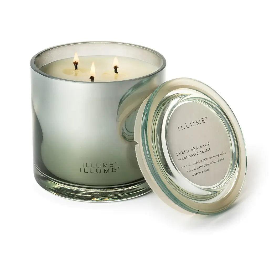 Statement Glass Candle | Fresh Sea Salt 20.8oz