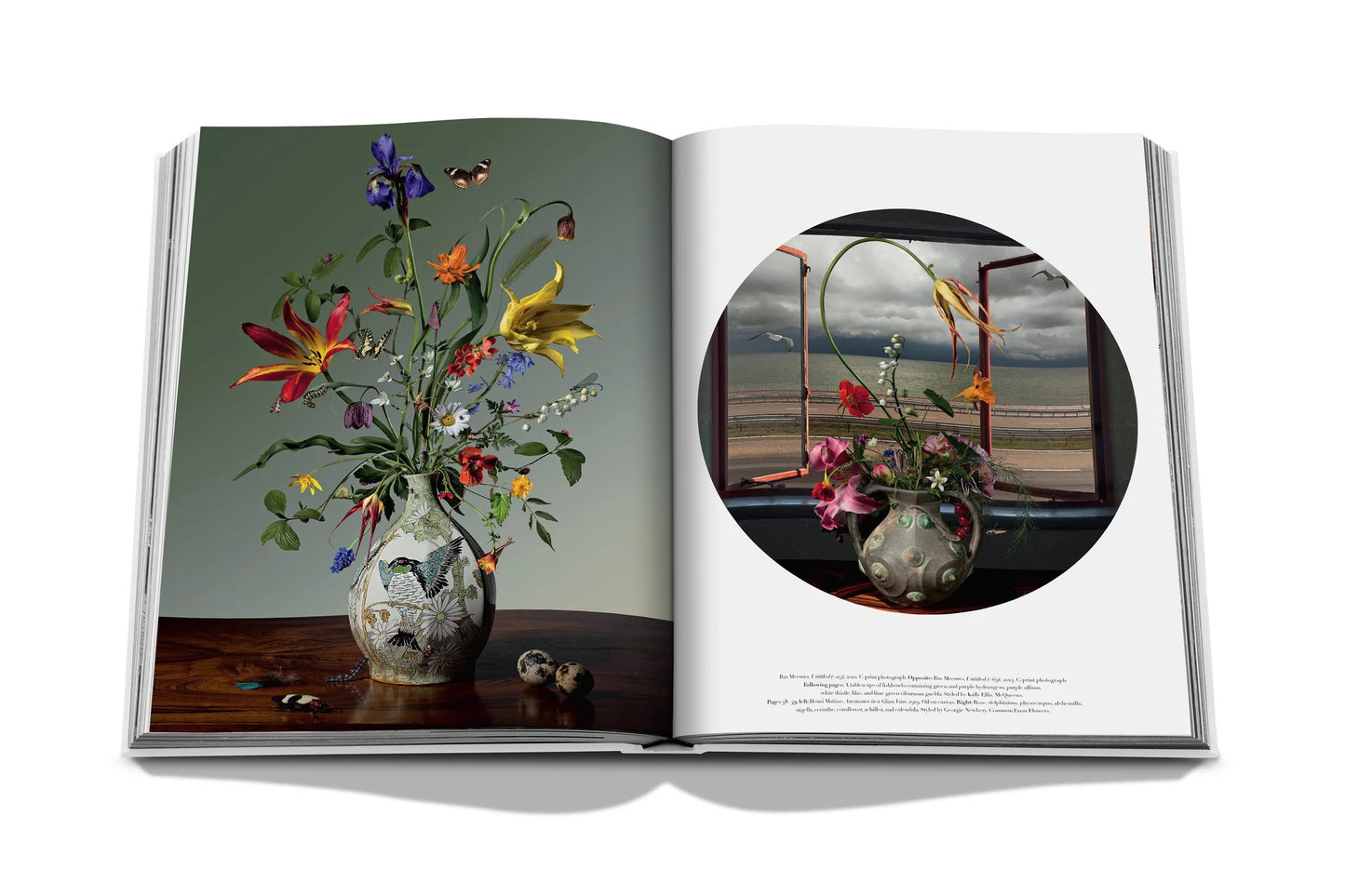 Flowers: Art + Bouquets Silk Hardcover Book