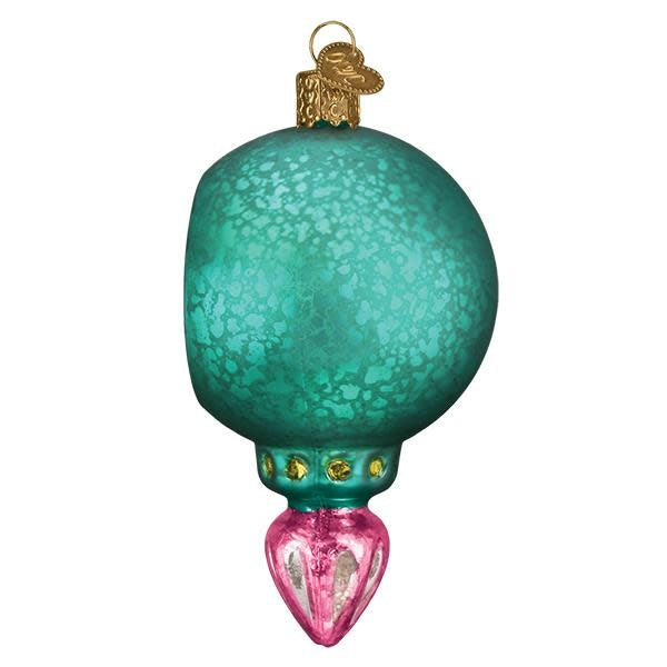Turquoise Luster Reflection Ornament