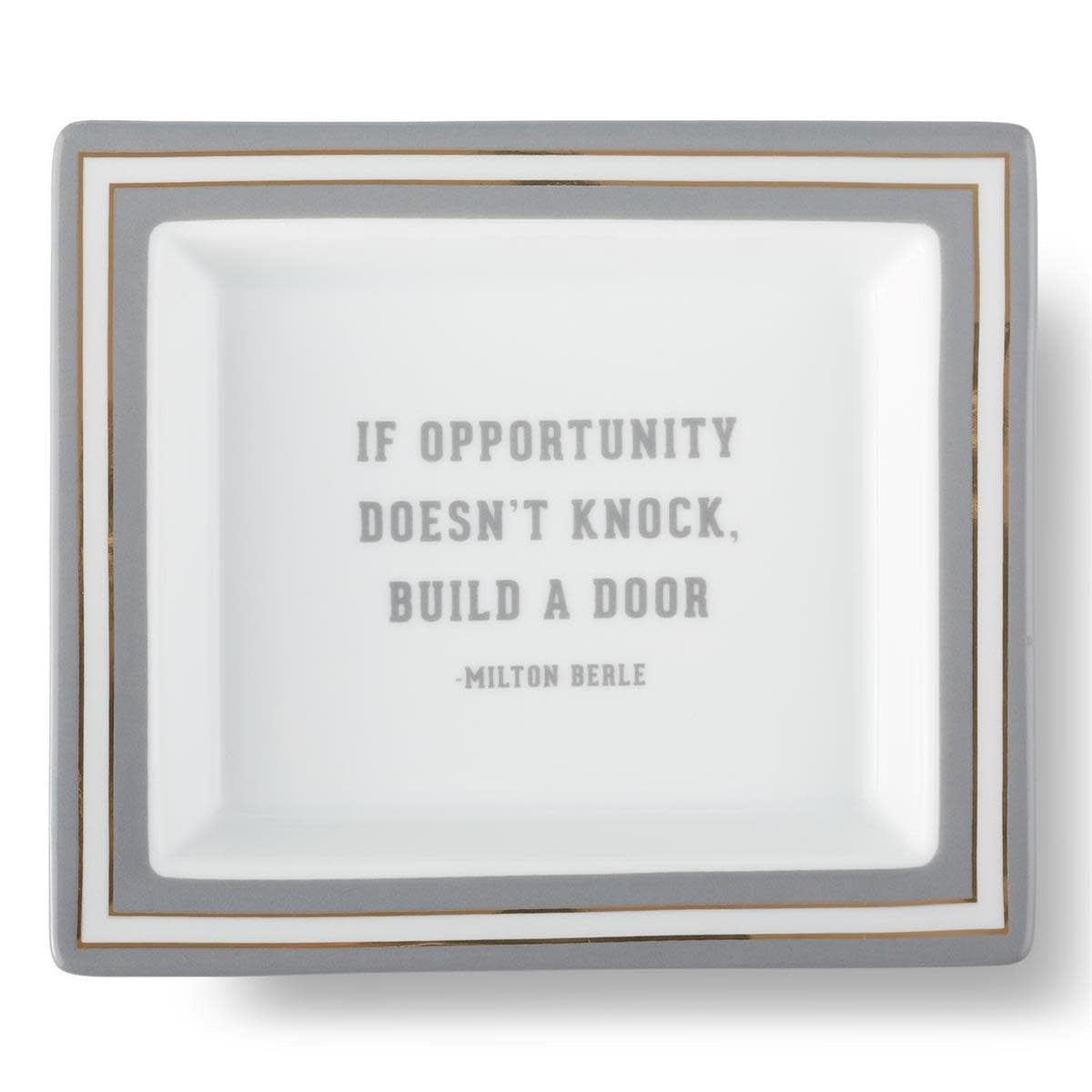 Gentlemen's Saying Desk Tray | 6.5in x 5.75in